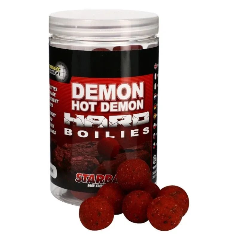 BOILIE HOT DEMON HARD BAITS 20MM STAR BAITS 200GR - Imagen 2