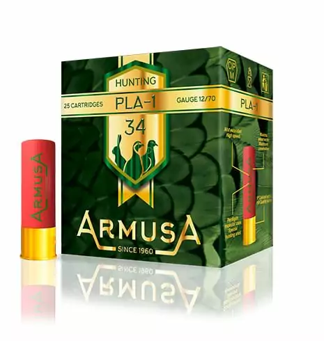 CARTUCHO 34GR ARMUSA PLA1 CAL.12