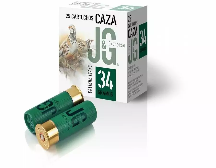 CARTUCHO 34GR JG CAL.12 - Imagen 2