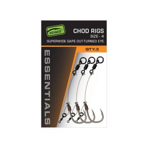 ANZUELO MONTADO CHOD RIGS SUPERWIDE GAPE FOX