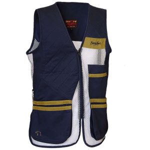 CHALECO TIRO BENISPOR 320 AZUL Y BLANCO