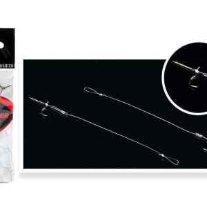 ANZUELO MONTADO BAYONETA FLUOROCARBONO 20MM/8CM