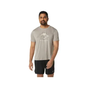 Fujitrail Logo Ss Top Camiseta Hombre Trail Running Asics