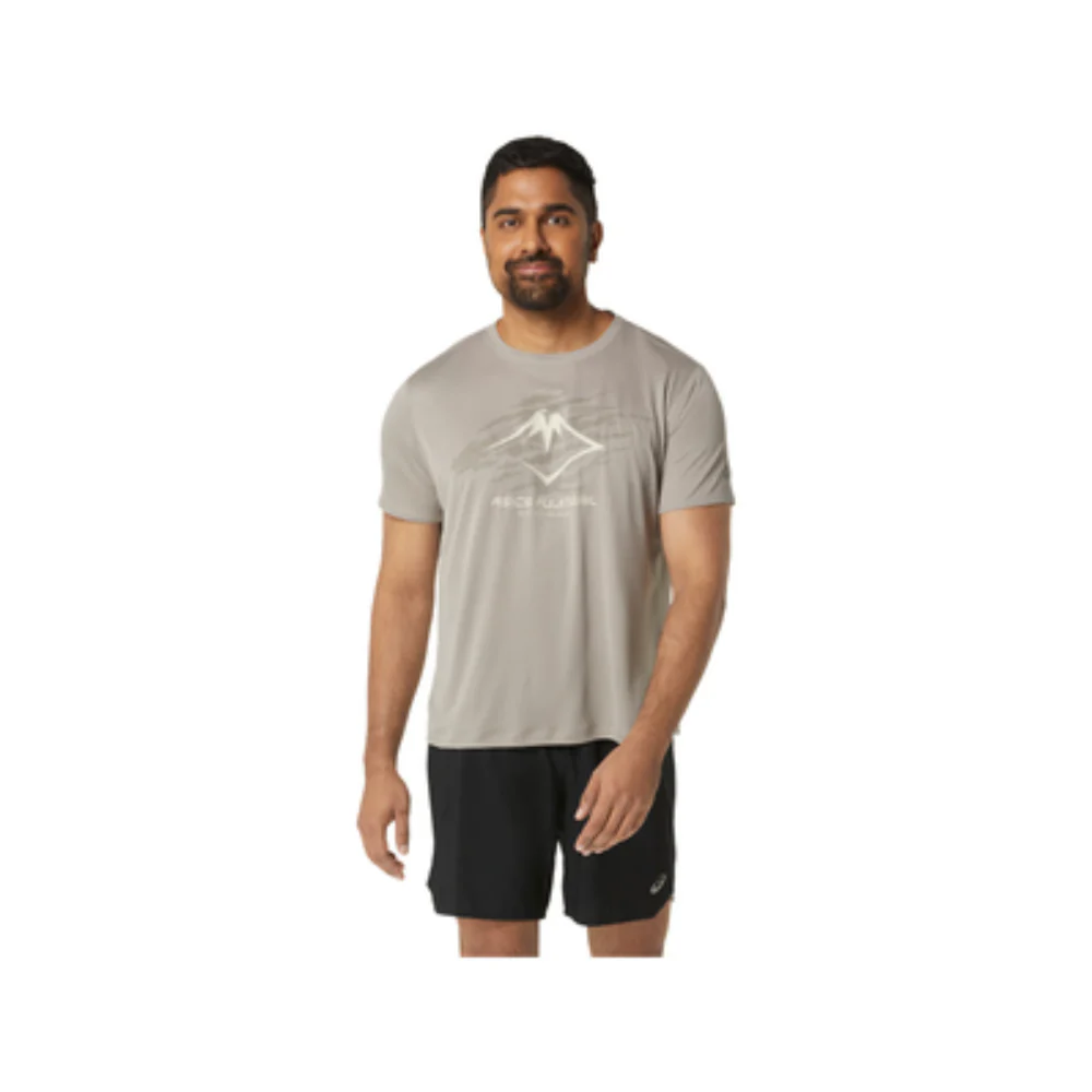 Fujitrail Logo Ss Top Camiseta Hombre Trail Running Asics