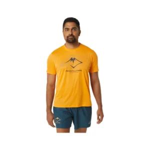 Fujitrail Logo Ss Top Camiseta Hombre Trail Running Asics