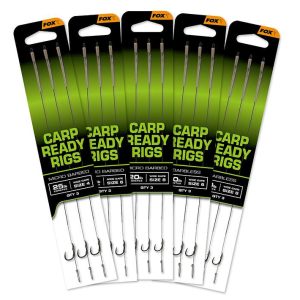 ANZUELO WIDE GAPE MONTADO TRENZADO 20LB FOX 3UNID