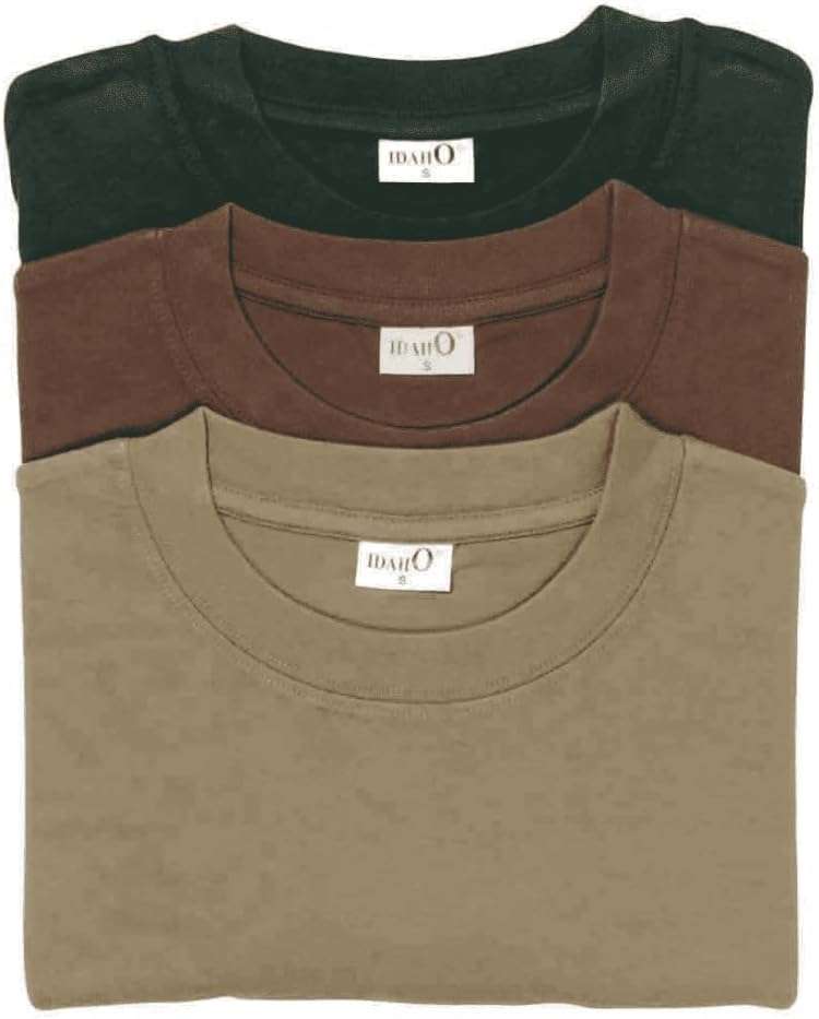 PACK 3 CAMISETAS LISAS ALGODON 1515