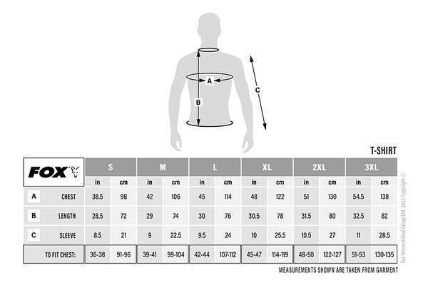 CAMISETA BLACK/CAMO OUTLINE T-SHIRT FOX - Imagen 6