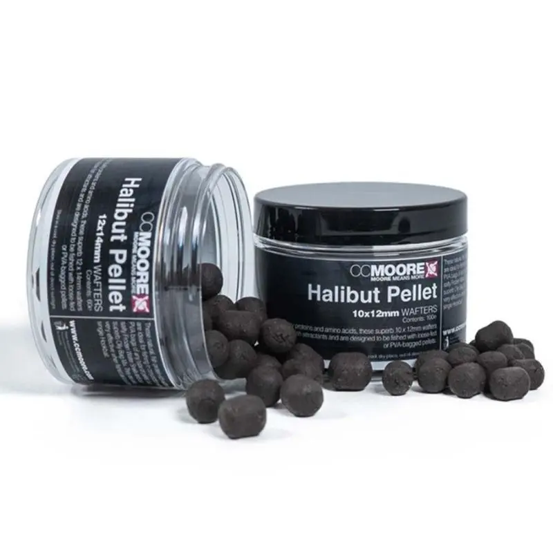 PELLETS HALIBUT WAFTER 12X14MM CCMOORE
