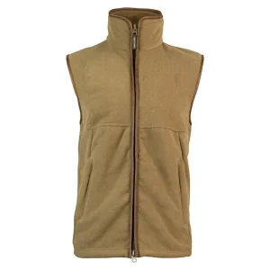 CHALECO SIN MANGAS FLEECE GILET BARLEY CAMEL