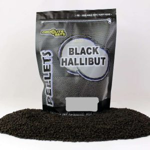 PELLETS BLACK HALLIBUT 900GR PRO ELITE BAITS