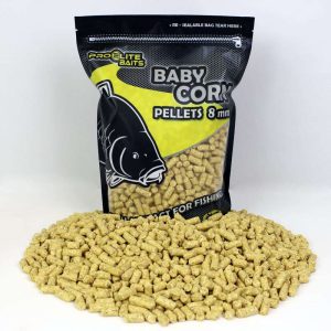 BABY CORN PELLETS 8MM  1800KG PRO ELITE BAITS