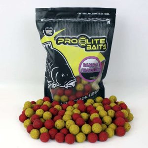 BOILIES BANANA & FRESA 800GR PROELITE BAITS