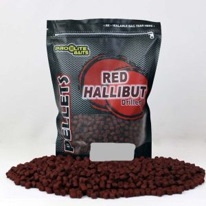 PELLETS RED HALLIBUT PERFORADO 900GR PROELITE BAIT