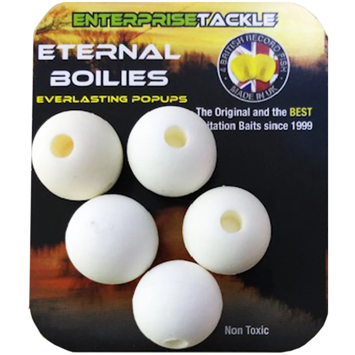 ENTERPRISETACKLE ETERNAL BOILIE BLANCO 15MM POPUP