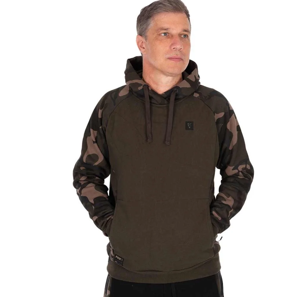 SUDADERA KHAKI/CAMO PULLOVER PREMIUM 310 FOX - Imagen 2
