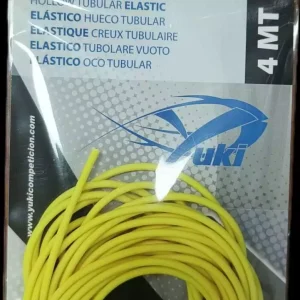 GOMA YUKI HUECA 2,3MM X 5MTS AMARILLA