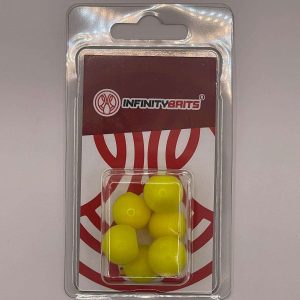 INFINITY BAITS POPUP RUBBER AMARILLO