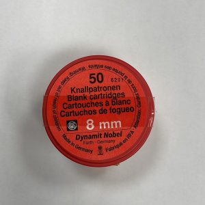 BALA FOGUEO 8MM RWS 50UNID.