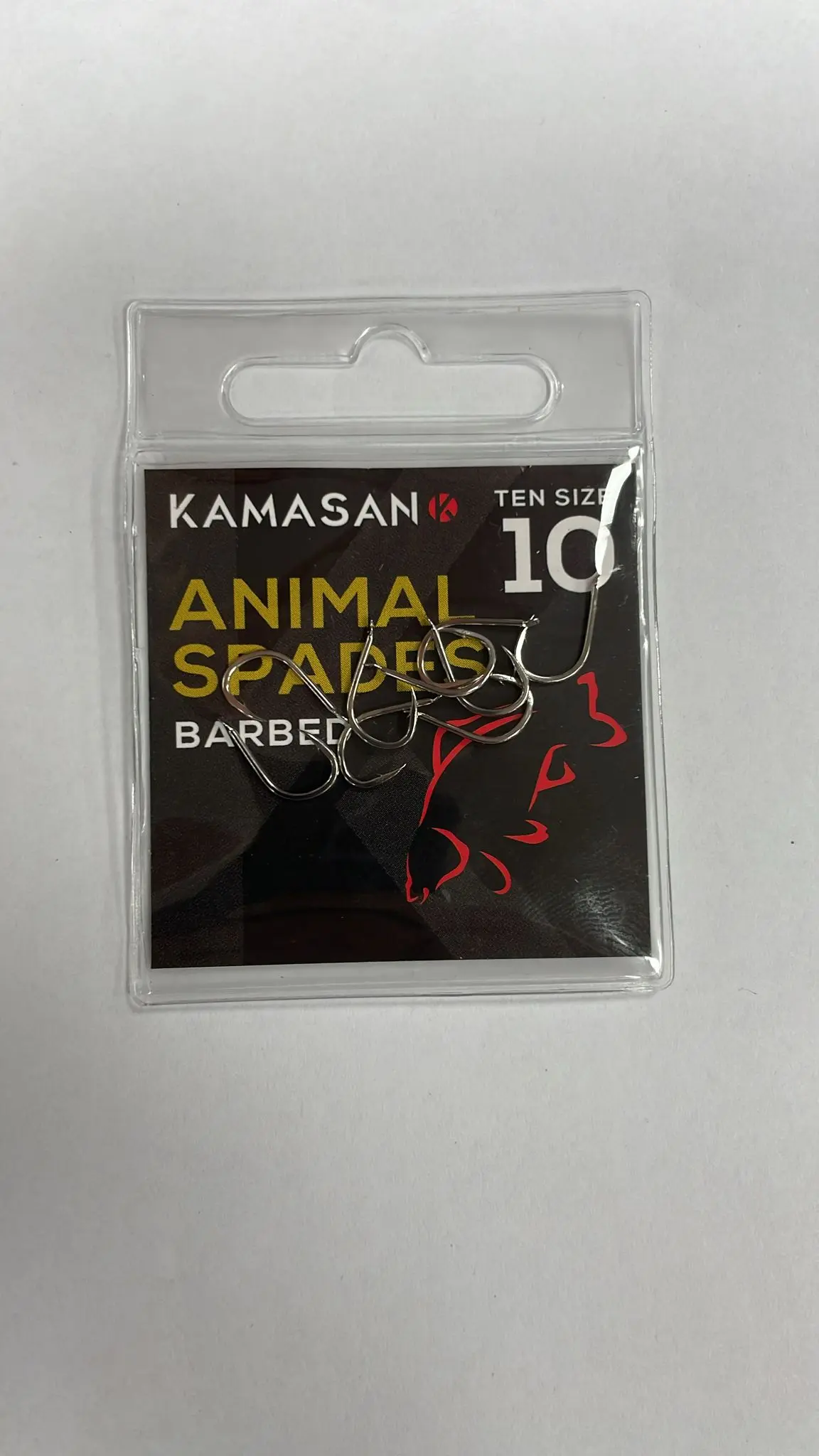 ANZUELO KAMASAN ANIMAL SPADES BARBED - Imagen 2
