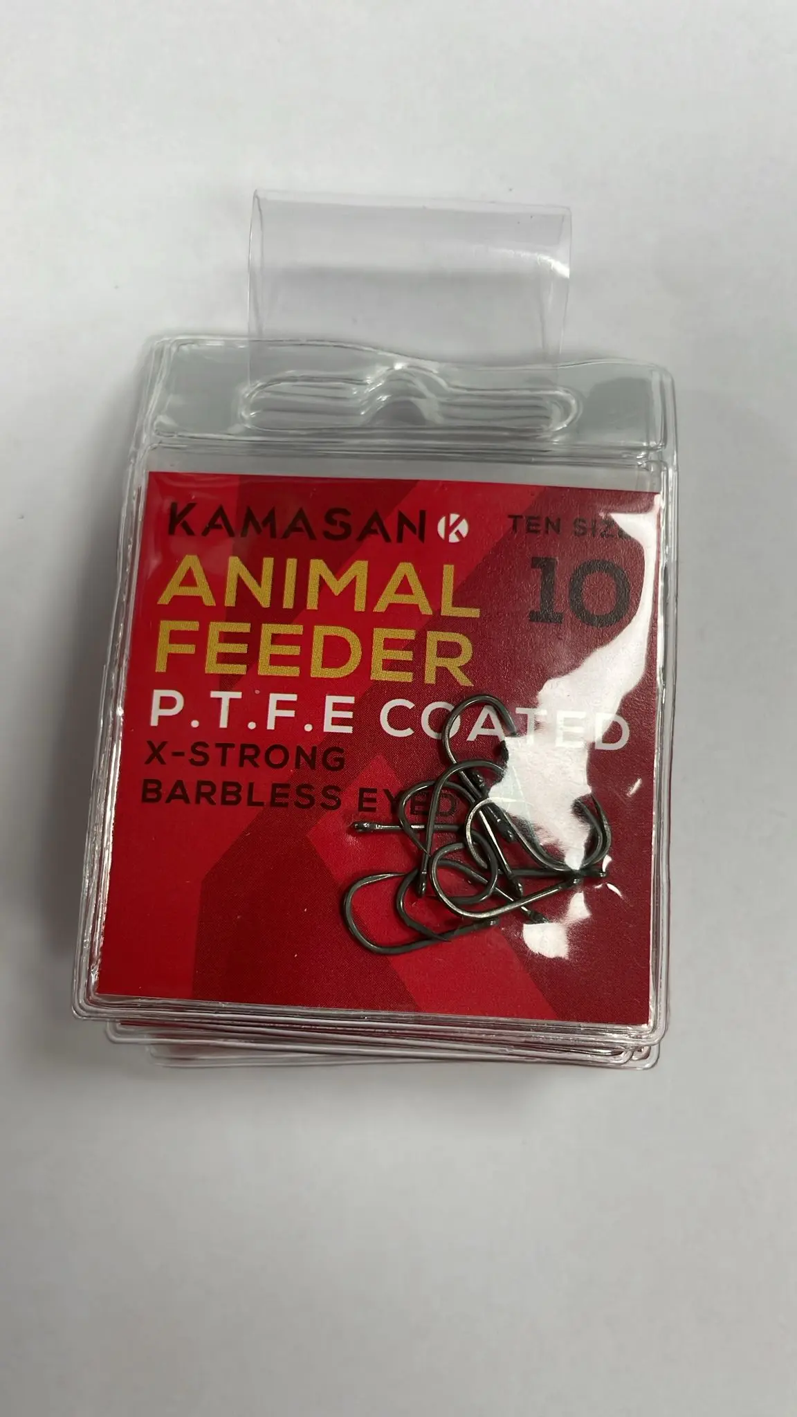 ANZUELO KAMASAN ANIMAL FEEDER P.T.F.E. COATED - Imagen 2