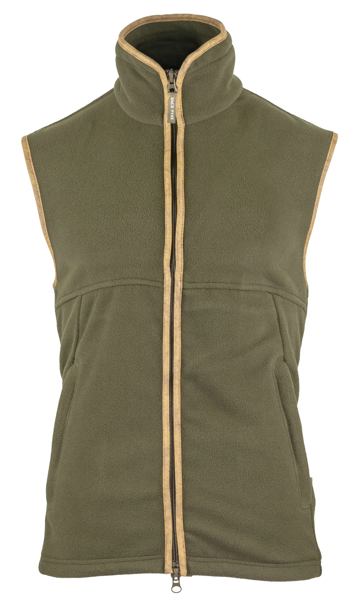 CHALECO SIN MANGAS FLEECE GILET DARK OLIVE