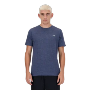 Sport Essentials Heathertech T-Shirt Hombre Camiseta Trail Running New Balance