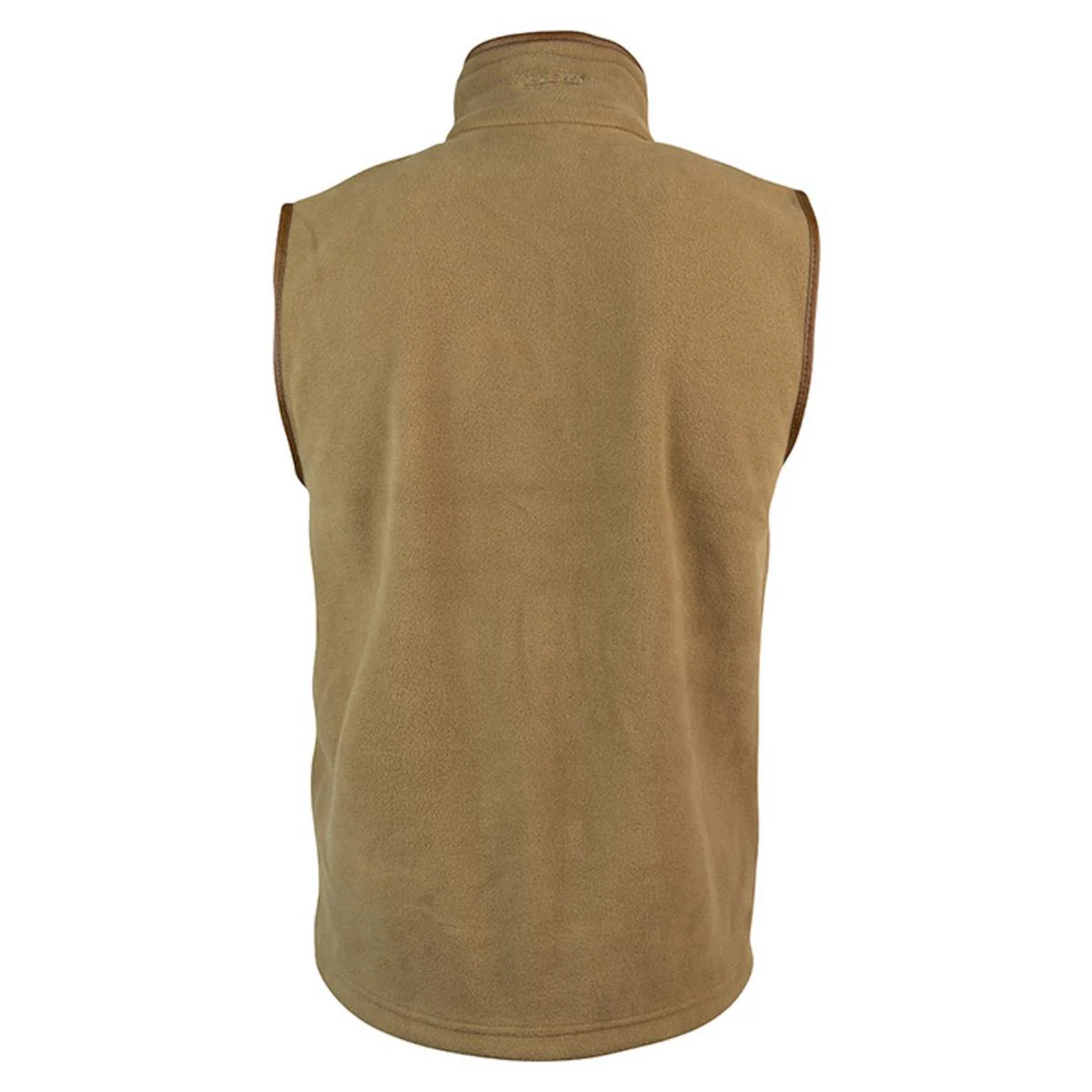 CHALECO SIN MANGAS FLEECE GILET BARLEY CAMEL - Imagen 4