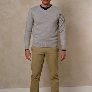 Jersey Privata Lana Gris 1081