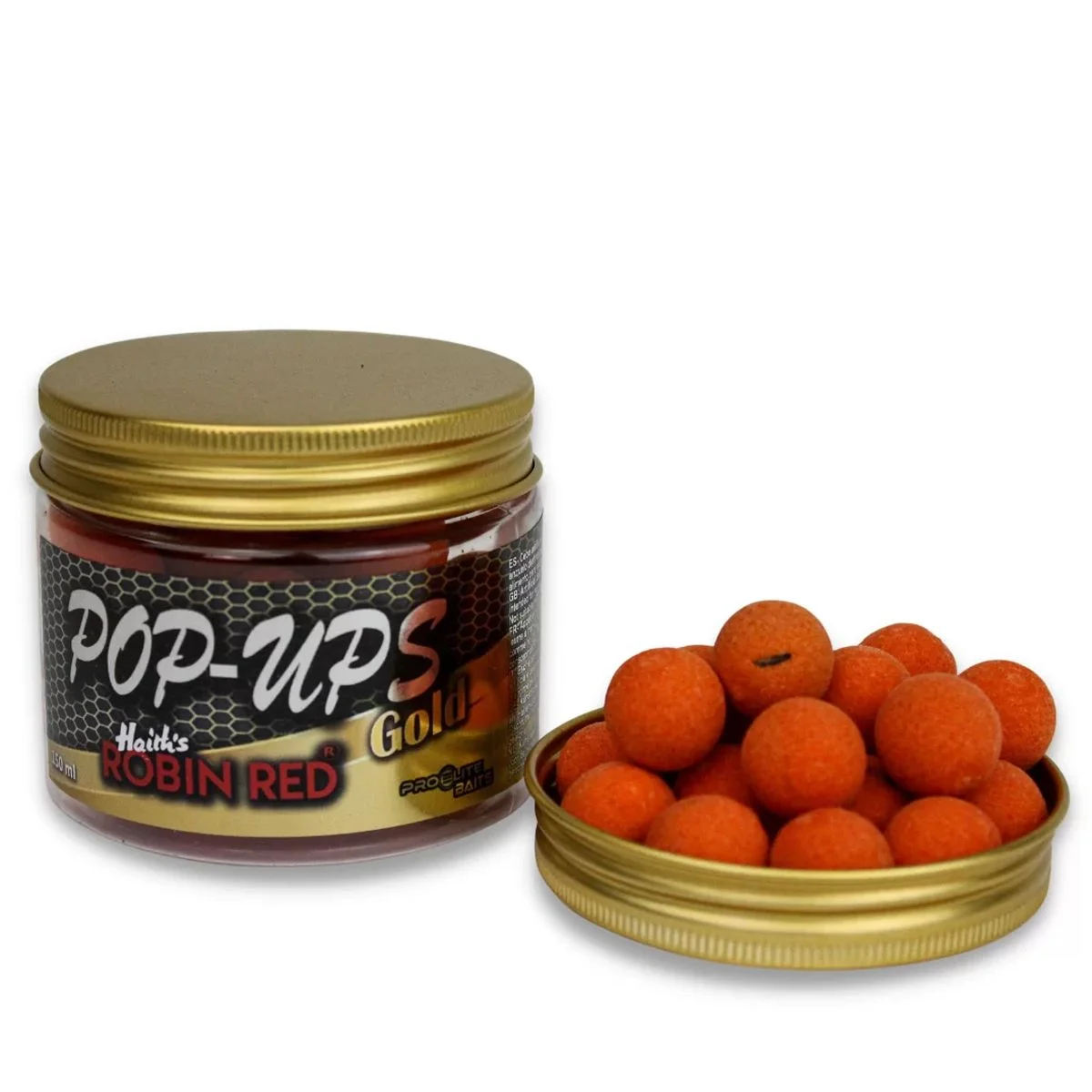 POP UPS ROBIN RED 14MM GOLD PREOELITE BAITS