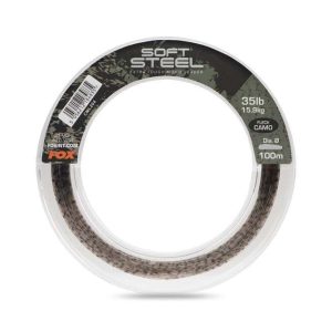 PUENTE SOFT STEEL EXTRA MONO LEADER 100MTS FOX