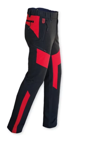 PANTALON BENISPORT ROJO/NEGRO MOD: 653
