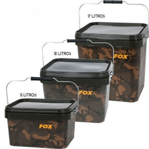 FOX CAMO SQUARE BUCKET 17 LITRE