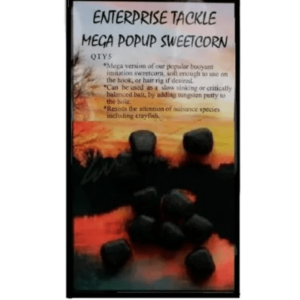IMITACION MAIZ ENTERPRISETACKLE POPUP NEGRO