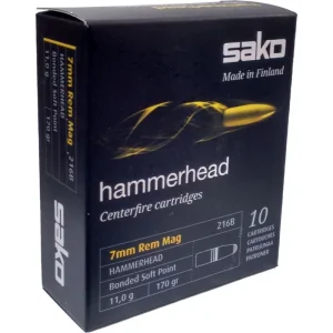 BALA SAKO 7MM RM 170GR HAMMERHEAD