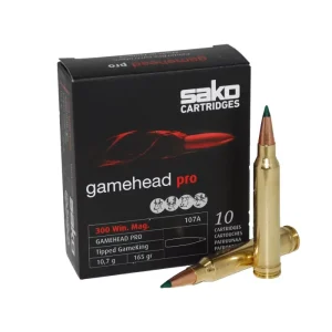 BALA SAKO CAL.300 165 GAMEHEAD PRO (PUNTA VERDE)