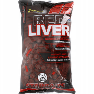 BOILIE RED LIVER 14MM 1KG STARBAITS