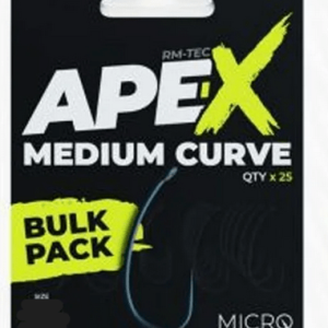 ANZUELOS RIDGEMONKEY APEX MEDIUM CURVE 25UNID