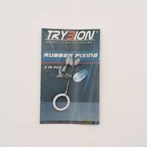 TOPE GOMA HAIR 10PCS TRANSPARENTES TRYBION