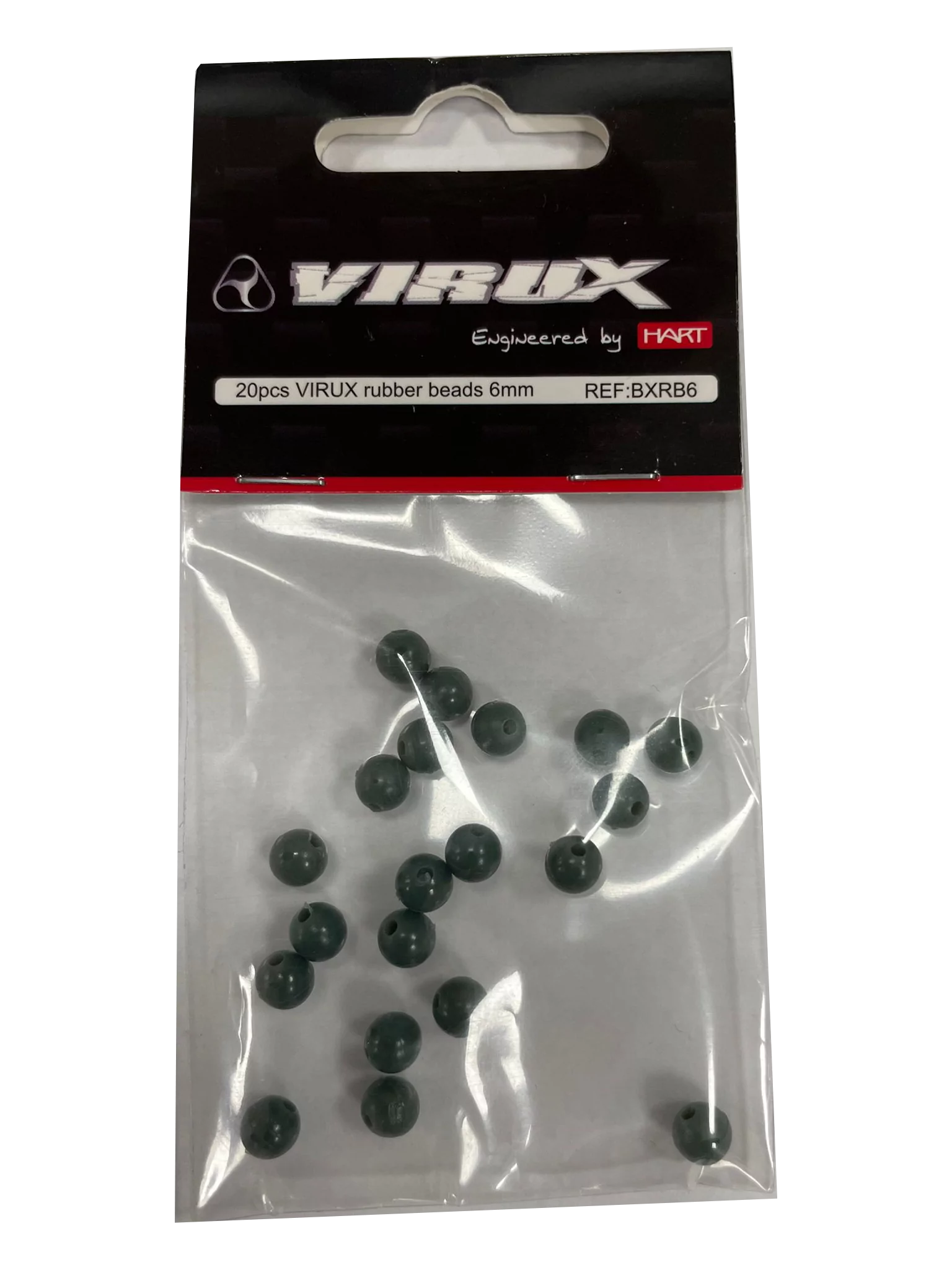 VIRUX PERLITAS GOMA VERDE 6MM - Imagen 2