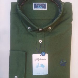 Camisa La Vespita 6346  Verde