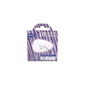 ANZUELO MONTADO EVIA RECTO NIQUEL NOD.1414