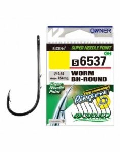 Anzuelo Owner Worm BH-Round 56537 N 4