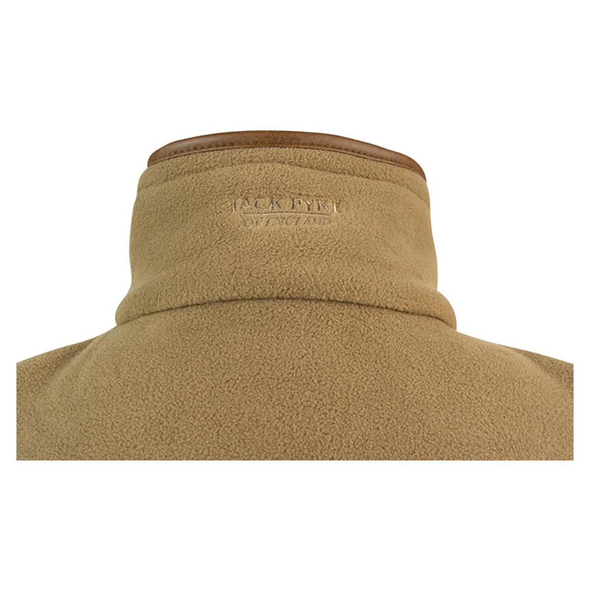 CHALECO SIN MANGAS FLEECE GILET BARLEY CAMEL - Imagen 5