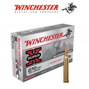 BALA WINCHESTER 270 POWER POINT 150 GR PLOMO