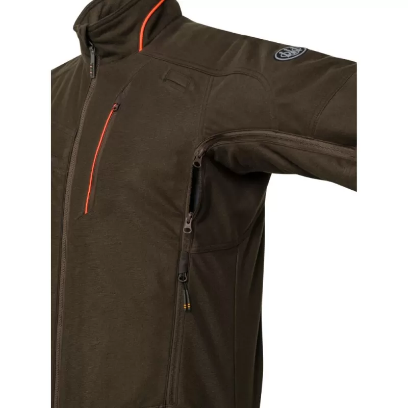 CHAQUETA BERETTA MATAJUR WINDBLOCK BROWN BARK - Imagen 7