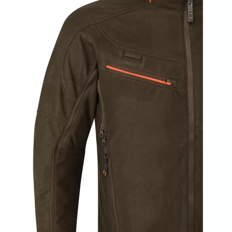 CHAQUETA BERETTA MATAJUR WINDBLOCK BROWN BARK - Imagen 6