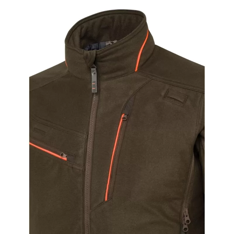 CHAQUETA BERETTA MATAJUR WINDBLOCK BROWN BARK - Imagen 4