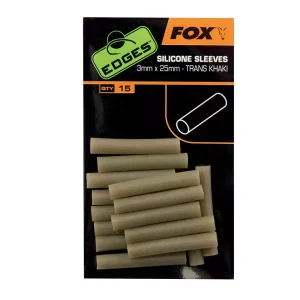 SILICONA SLEEVES 3MMX25MM KAKI FOX