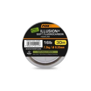 ILLUSION 19LB/0,39MM SOFT FLUOROCARBON FOX